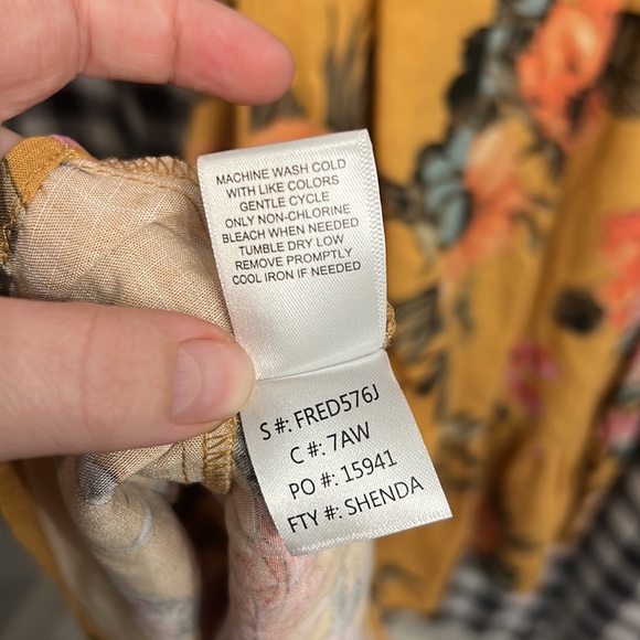 Perfect Floral Flowy Bow Tie Shoulder Maxi Dress - Picture 13 of 15